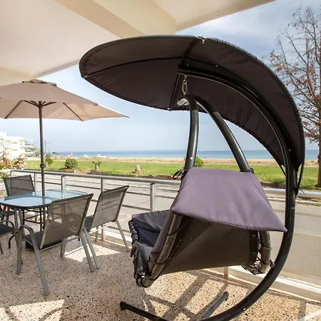 아파트 Happy Ellen Seafront By Travel Pro Services - Nea Plagia Halkidiki 플로지타