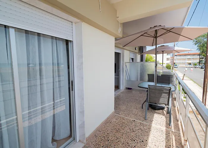 Happy Ellen Seafront By Travel Pro Services - Nea Plagia Halkidiki Apartament