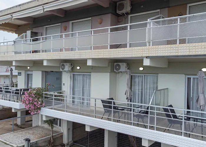 Happy Ellen Seafront By Travel Pro Services - Nea Plagia Halkidiki Apartament