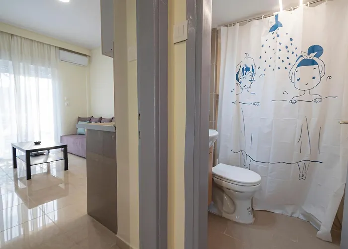 Apartament Happy Ellen Seafront By Travel Pro Services - Nea Plagia Halkidiki *