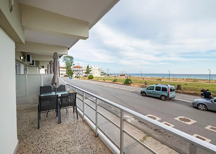 Happy Ellen Seafront By Travel Pro Services - Nea Plagia Halkidiki Apartament