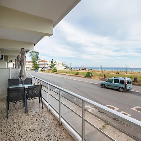 Happy Ellen Seafront By Travel Pro Services - Nea Plagia Halkidiki 아파트